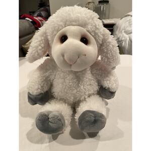 24k Dumplings 1991 Polar Puff Lamb Plush Sheep Lambington White Fluffy 16” Farm